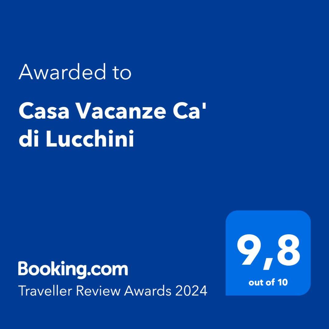 Casa Vacanze Ca' Di Lucchini San Benedetto Val di Sambro Dış mekan fotoğraf